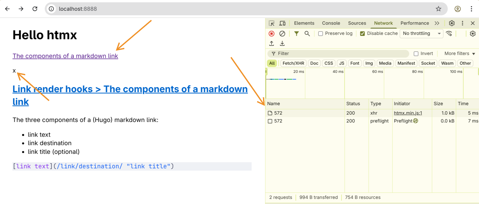 Confirming the target area can be displayed and hidden without triggering multiple
requests